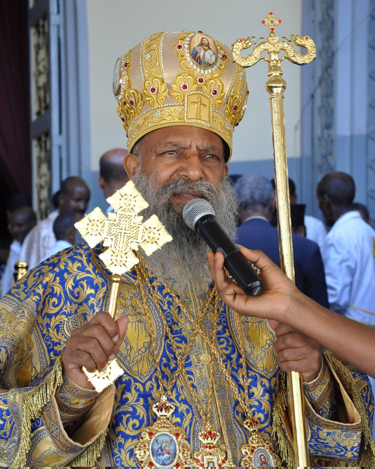His Holiness Abune Mathias I, Patriarch of the Ethiopian Orthodox Tewahedo Church